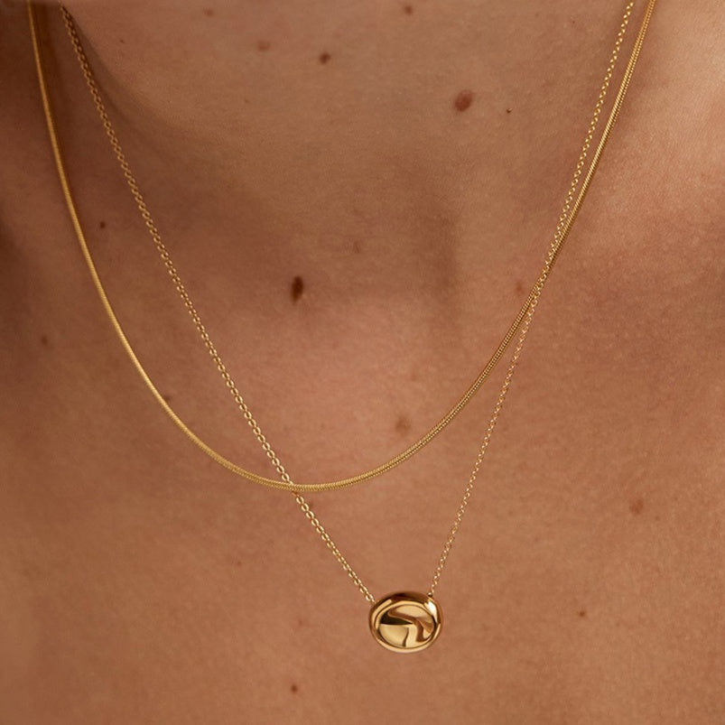 Vermeil Pendant Necklace