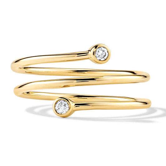 Cubic Zirconia Coil