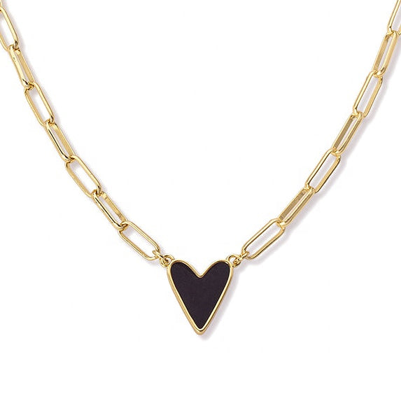 Enamel Heart