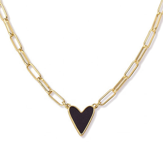 Enamel Heart