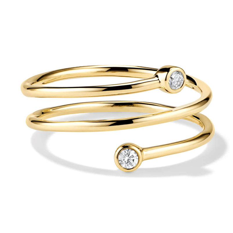 Cubic Zirconia Coil