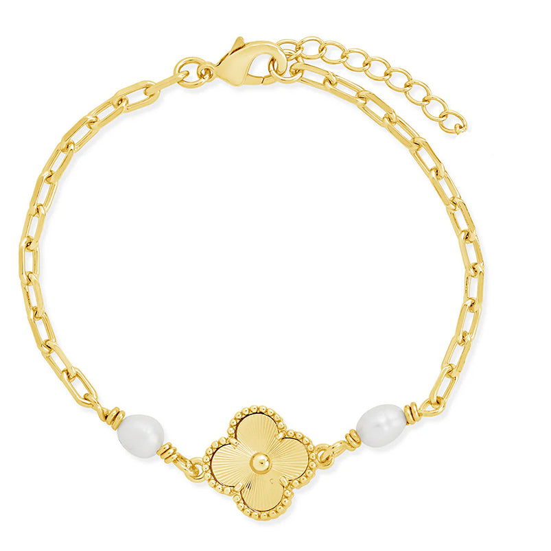 Pearl Clover Charm