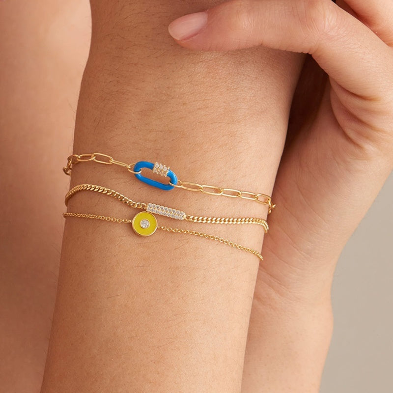 Enamel Carabiner Paperclip