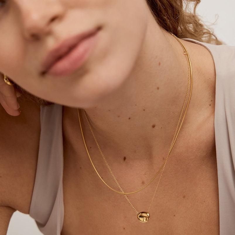 Vermeil Pendant Necklace